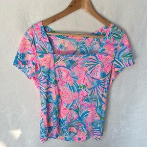 Lilly Pulitzer Rexa Square Beck top